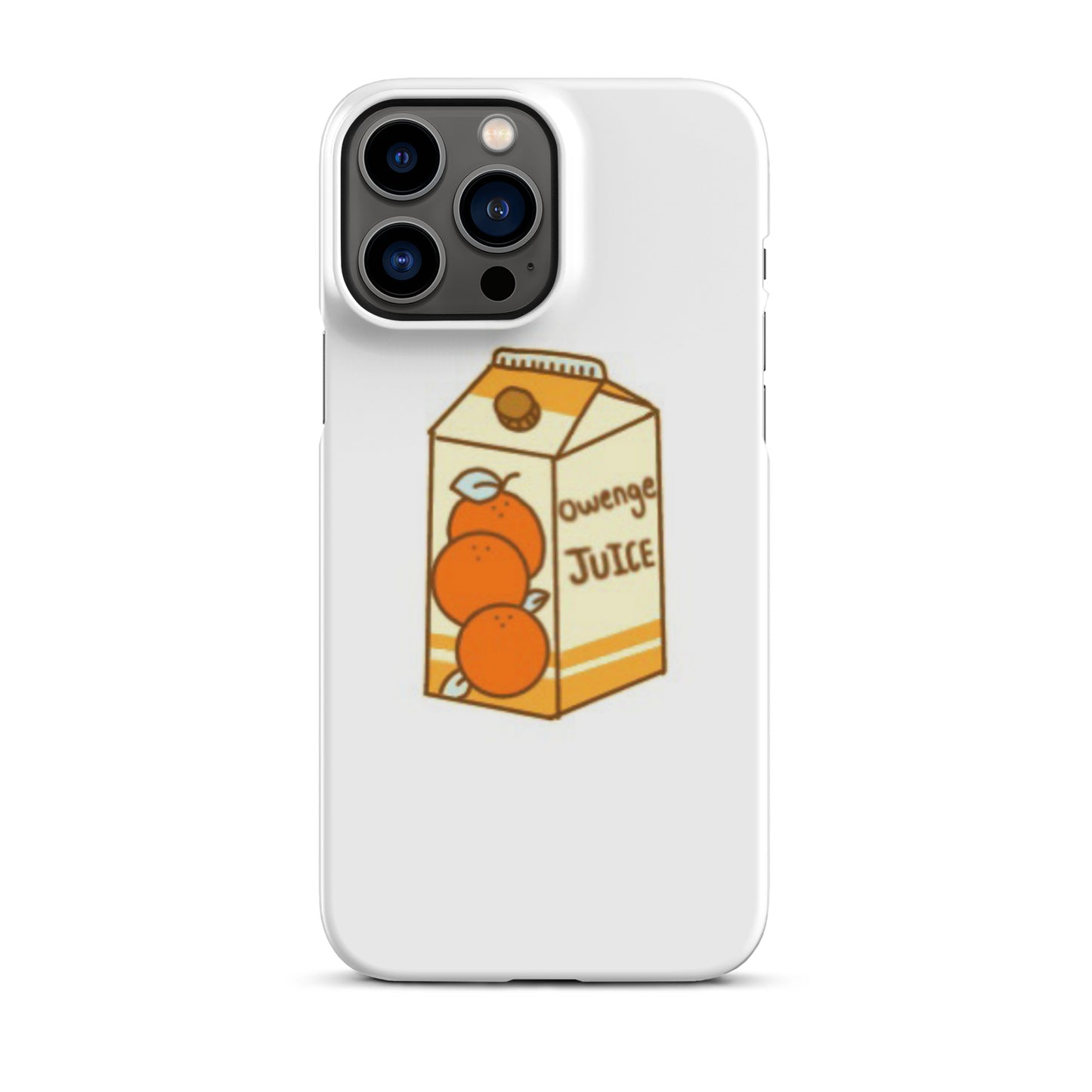 Owenge Juice iPhone Case