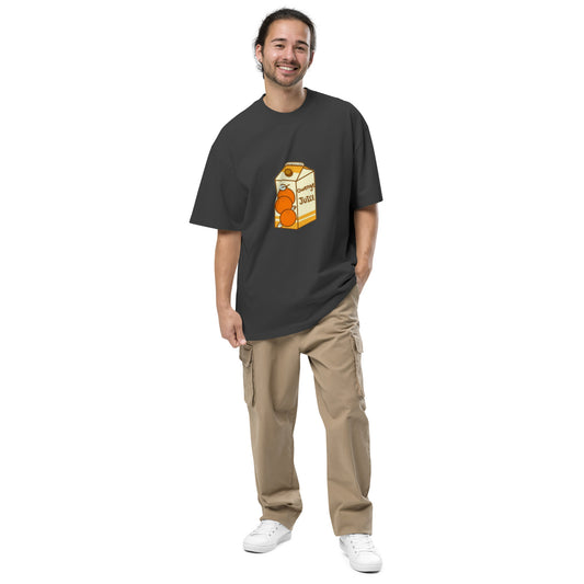 Oversized Owenge Juice faded t-shirt